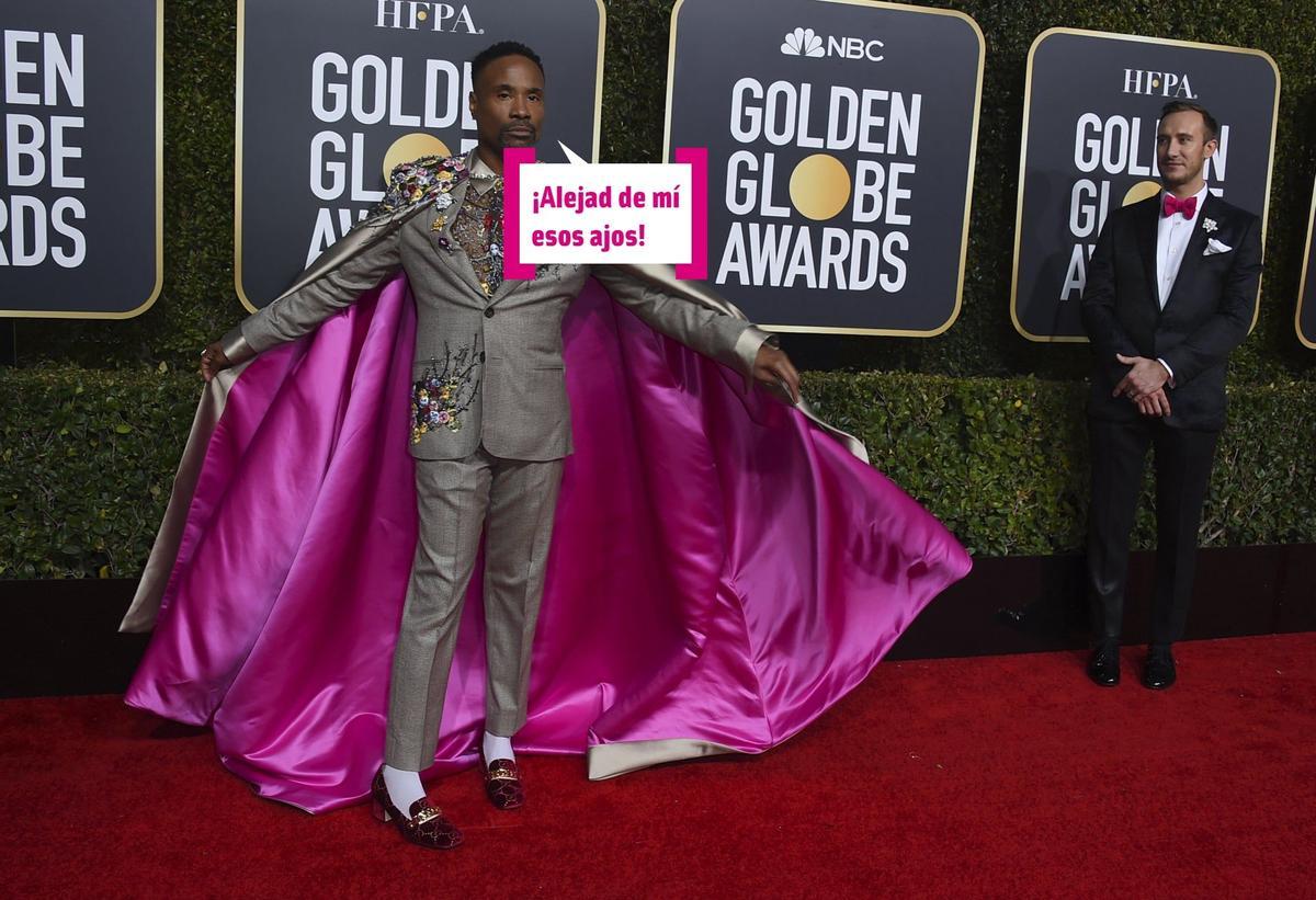 Billy Porter en los Globos de Oro 2019