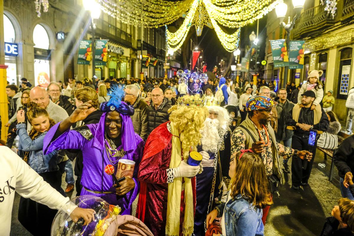 Noche de Reyes por la zona Triana 2026