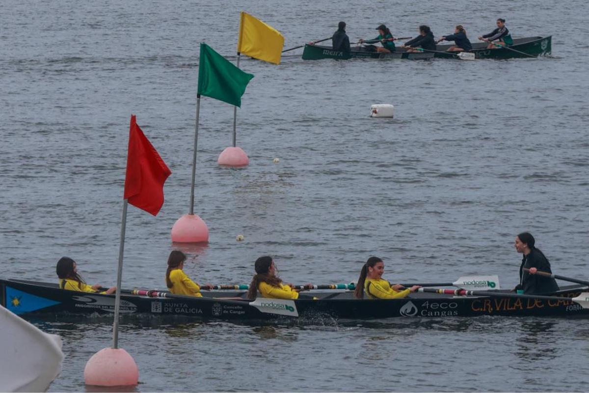 Las imágenes de las regatas de la I Bandera Conservas Orbe en Vilaxoán