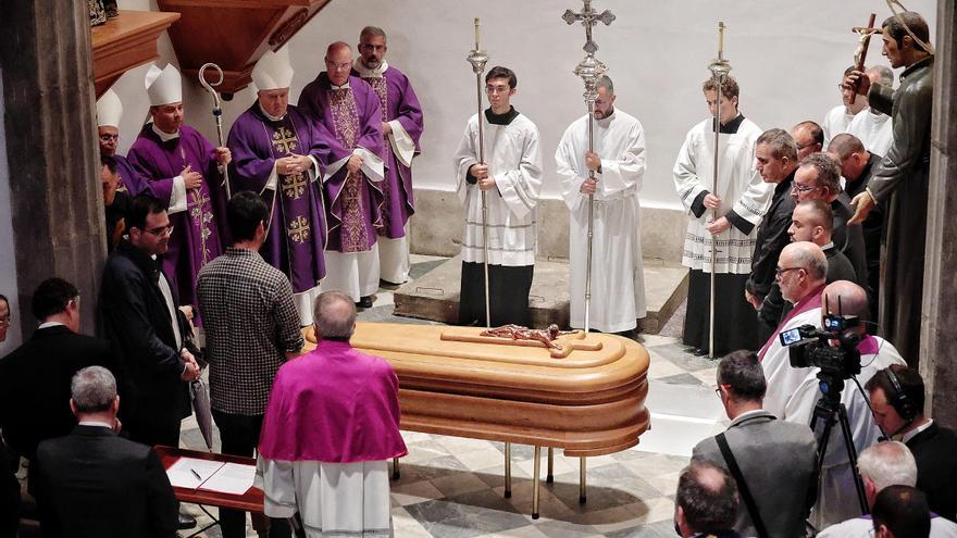 Funeral del obispo emérito, Bernardo Álvarez