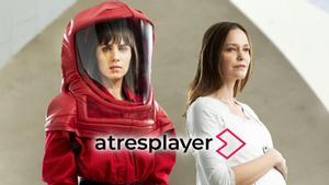 Aura Garrido y Lucía Guerrero, protagonistas de Santuario, la nueva serie de Atresplayer.