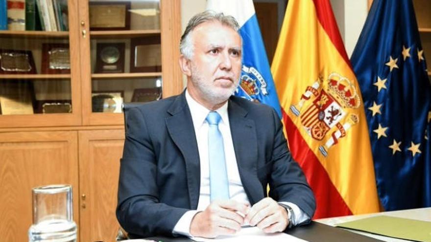 El presidente del Gobierno de Canarias, Ángel Víctor Torres.