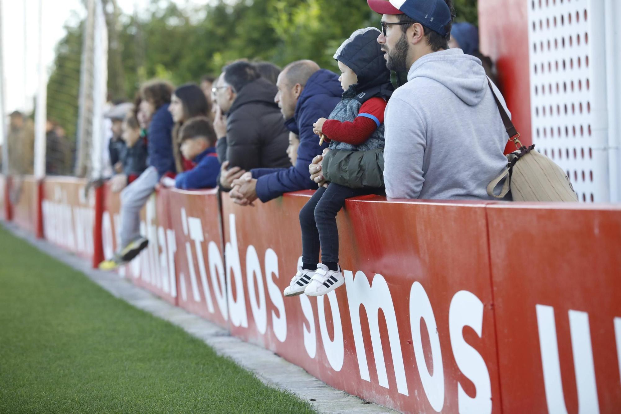 El Sporting vuelve a entrenar después de la victoria en Villareal (en imágenes)