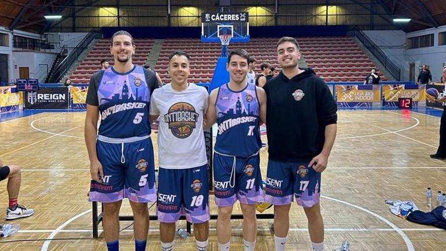 Una victoria y tres derrotas para el Ontibasket en la jornada de la II Liga 3x3 indoor nacional en Cáceres