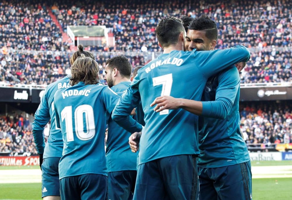 Valencia - Real Madrid, en imágenes