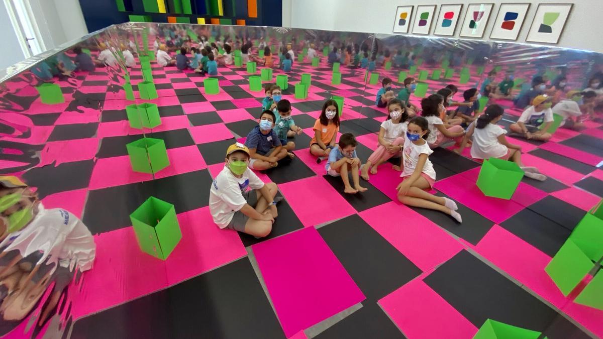 Talleres concertados 8 Una imagen compartida por el propio museo con actividades infantiles.