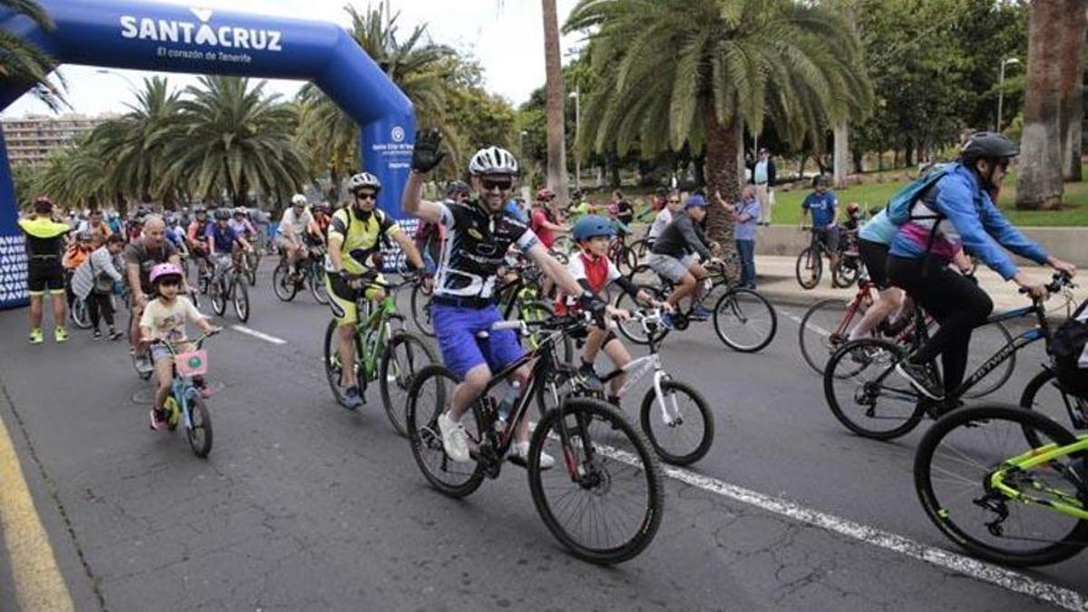 Fiesta de la Bicicleta, en Santa Cruz de Tenerife.