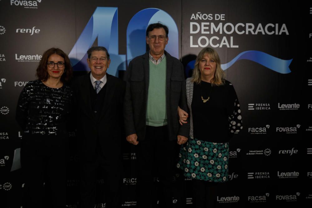 Gala de los 40 años de democracia local en Levante-EMV