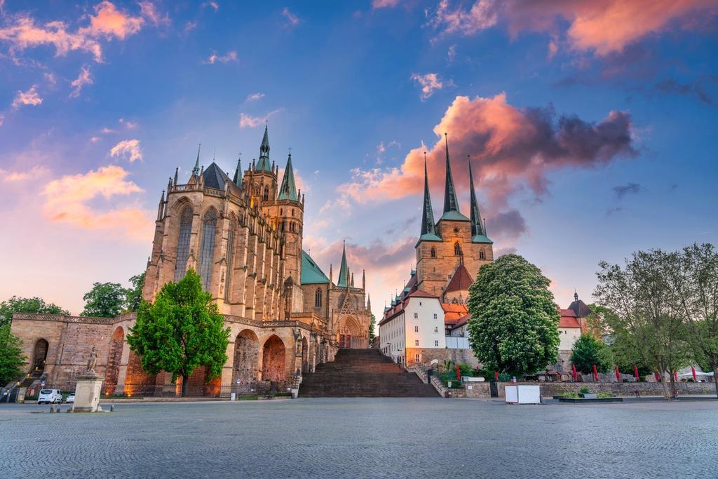 La catedral de Erfurt una impresionante construcción gótica 