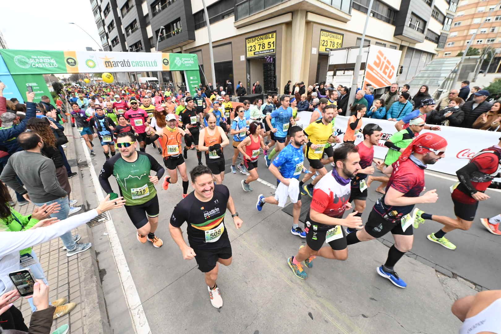 Búscate en las fotos: Las mejores imágenes del Marató bp y el 10K Facsa 2024 de Castelló