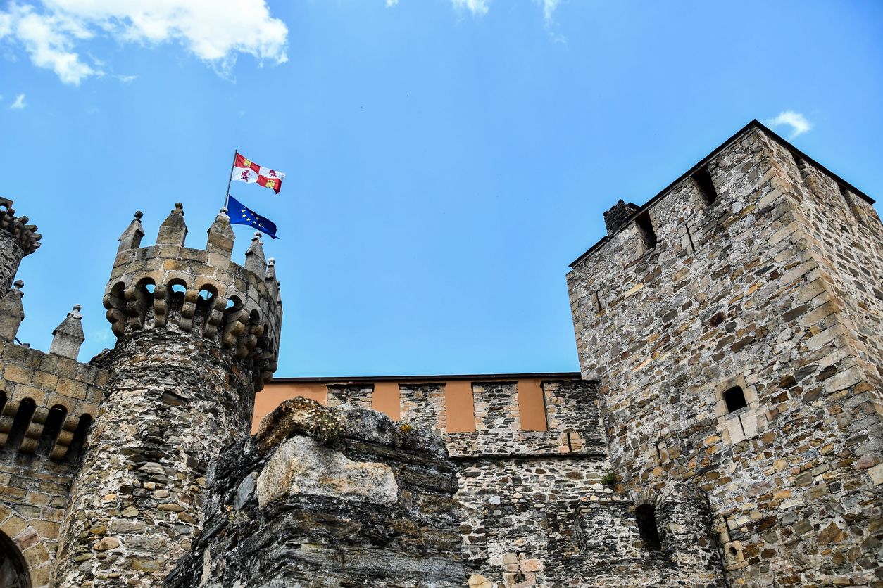 El Castillo de los Templarios, en Ponferrada