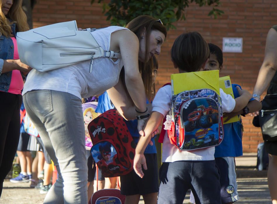 Inicio del curso escolar en el Sanchis Yago