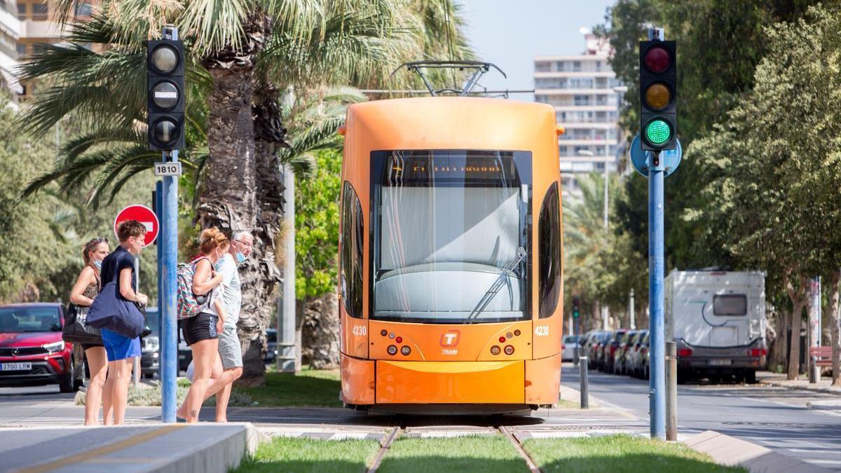 El TRAM de Alicante, en una imagen de archivo.