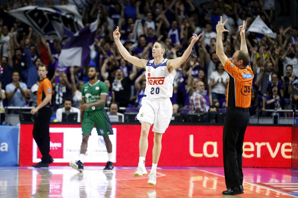 Mala imagen y nueva derrota del Unicaja en el Wizink Center de Madrid