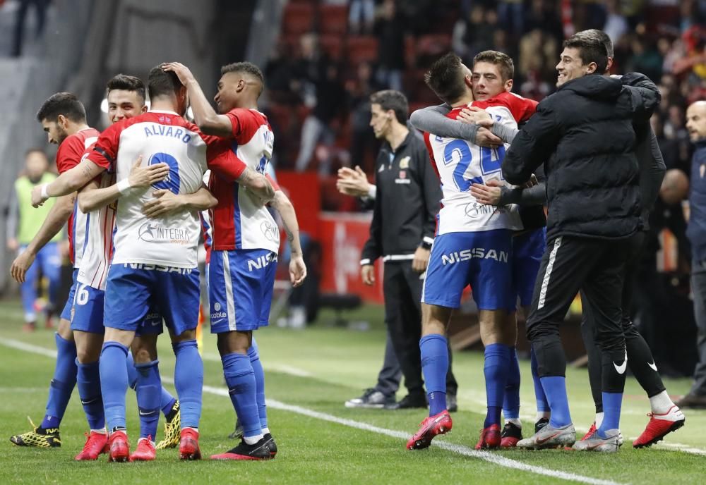 El partido del Sporting, en imágenes