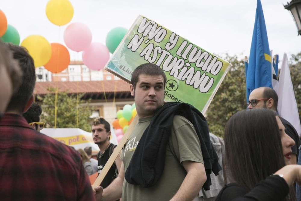 La manifestación, en imágenes