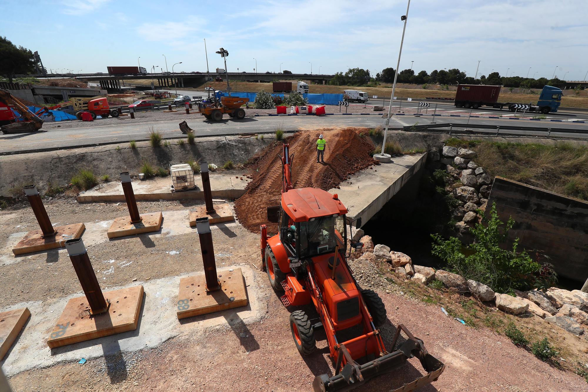 El nuevo acceso a València desde la Pista de Silla