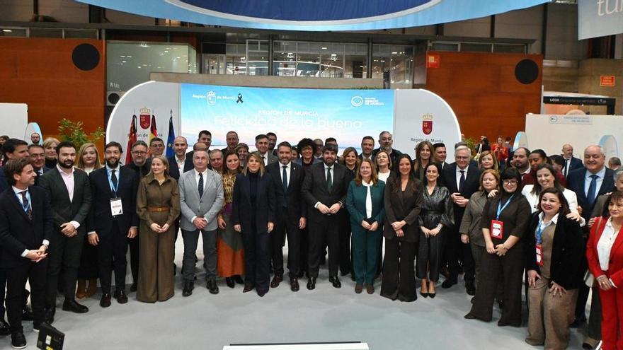La Región de Murcia lidera en Fitur las previsiones de crecimiento turístico para 2026
