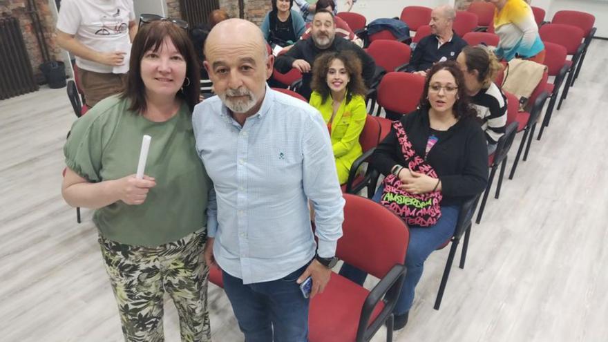 Roberto Ardura y María González. | FOTO CEDIDA A LNE