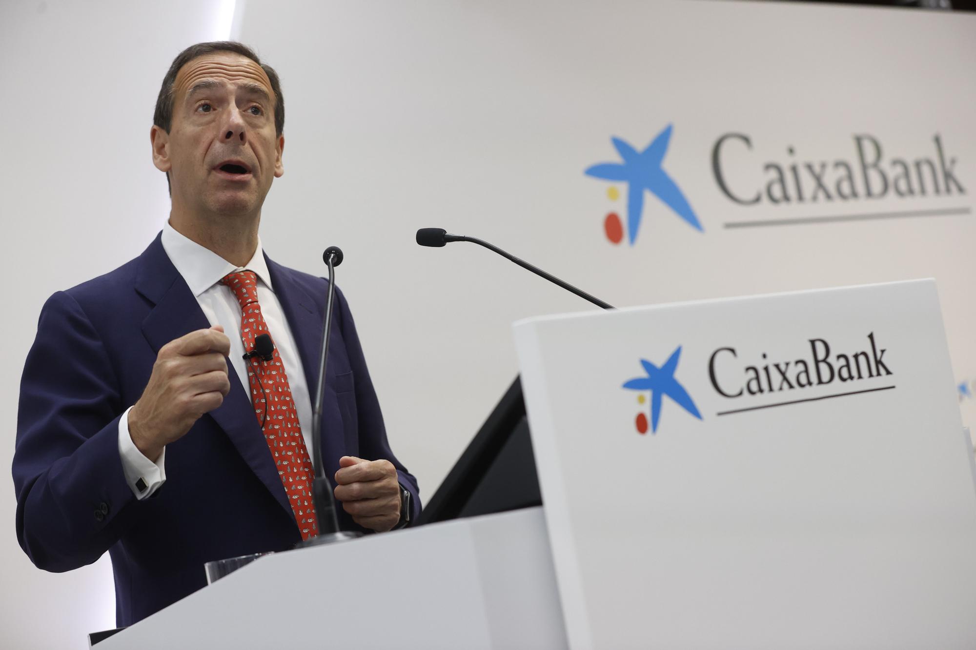 El consejero delegado de Caixabank, Gonzalo Gortázar.