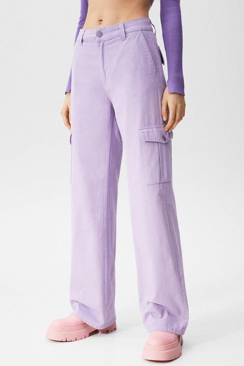 Pantalones cargo Pull & Bear
