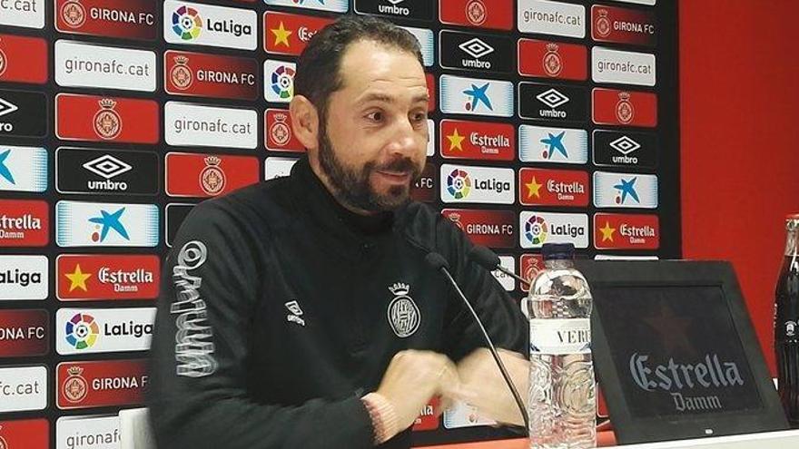 Pablo Machín diu que el Girona rebrà la Reial Societat &quot;en un bon moment&quot;