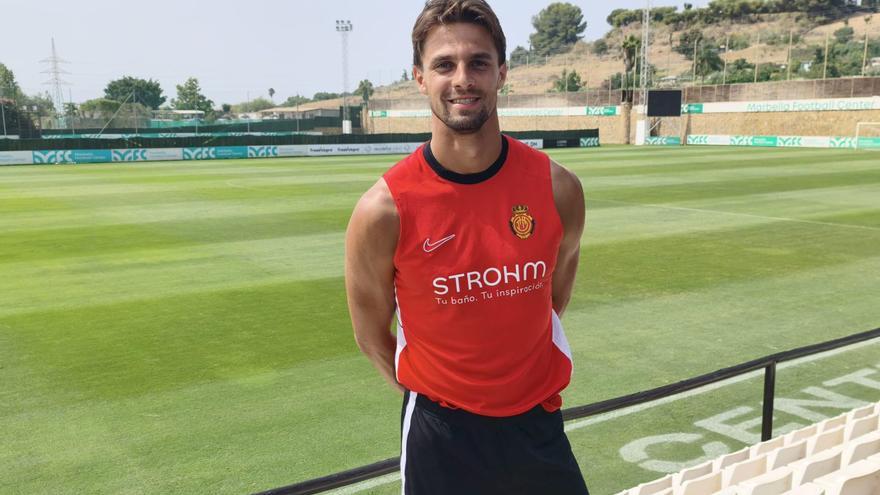 Martin Valjent, futbolista del Real Mallorca: «Es una cuestión personal seguir con el Mallorca en Segunda»
