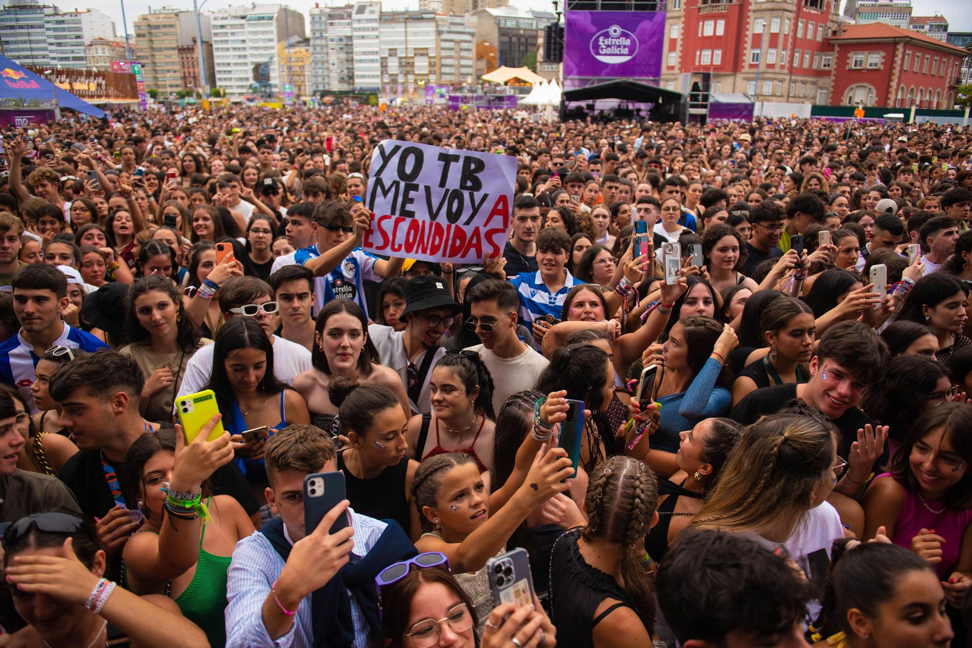 Miles de asistentes apuntalan el Morriña Fest de A Coruña en su segunda jornada