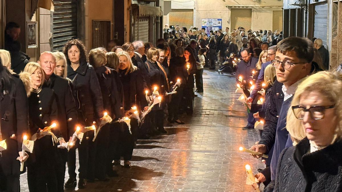 Un Jueves Santo de esperanza y silencio en Callosa de Segura Un Jueves Santo de esperanza y silencio en Callosa de Segura
