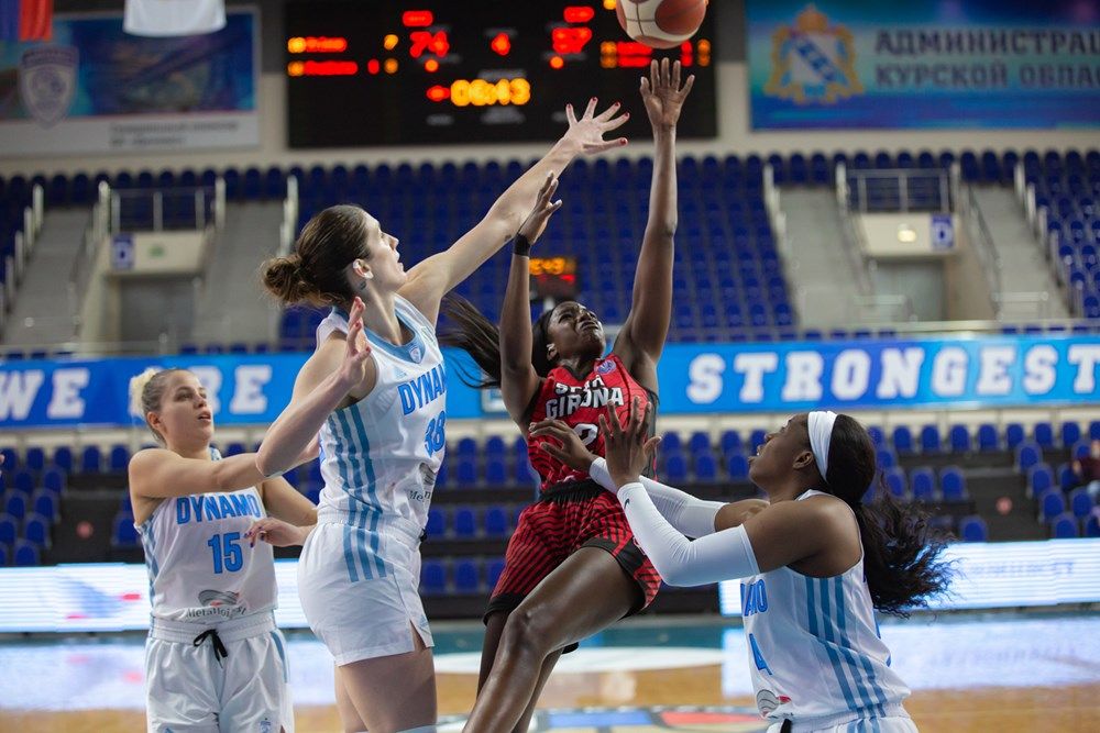 Clara derrota de l'Spar Girona en la visita a Kursk (92-75)