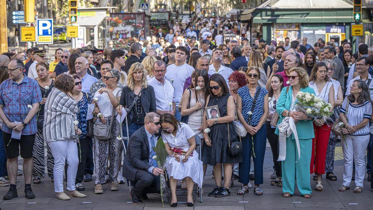 Acto de recuerdo y homenaje a las víctimas del atentado del 17A.