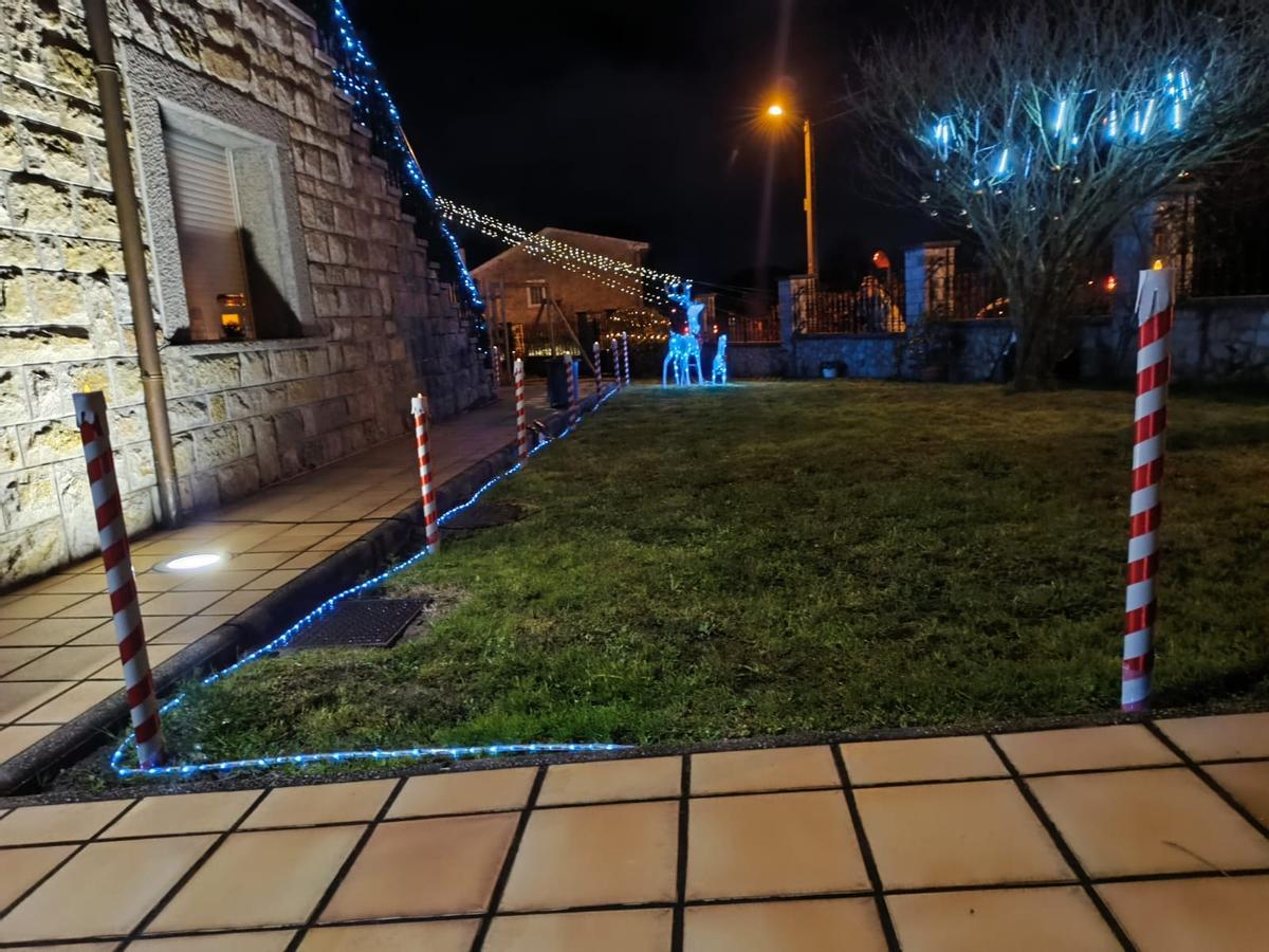 Ables se viste de Navidad: así se ha decorado el pueblo de Llanera
