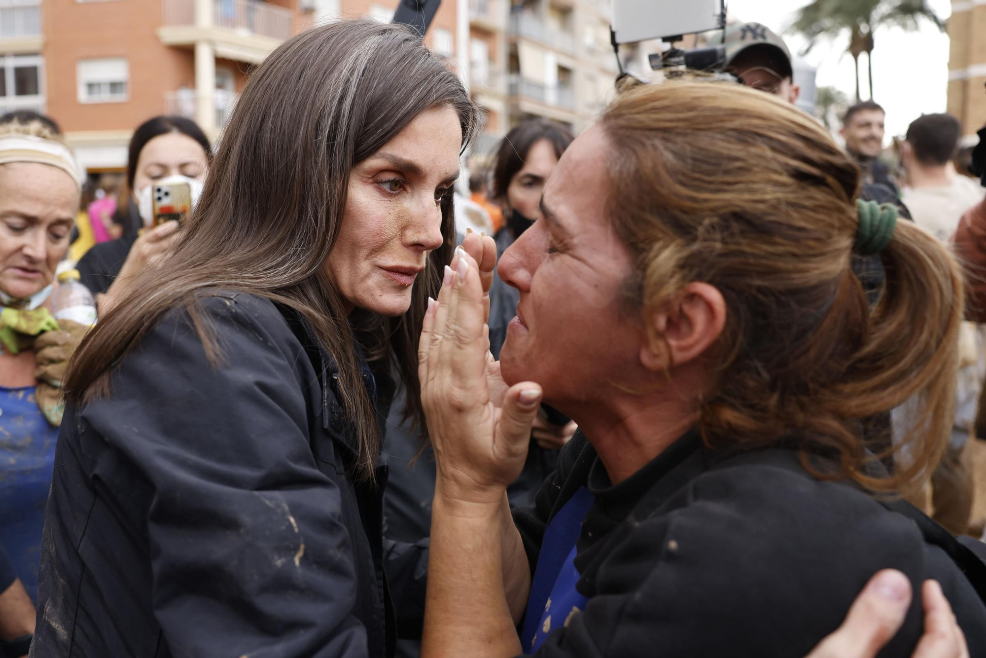 Disturbios en la visita de los Reyes, Sánchez y Mazón a Paiporta