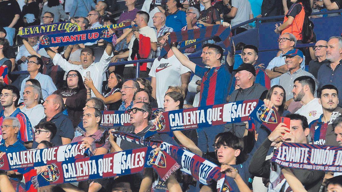 La afición levantinista, en Orriols