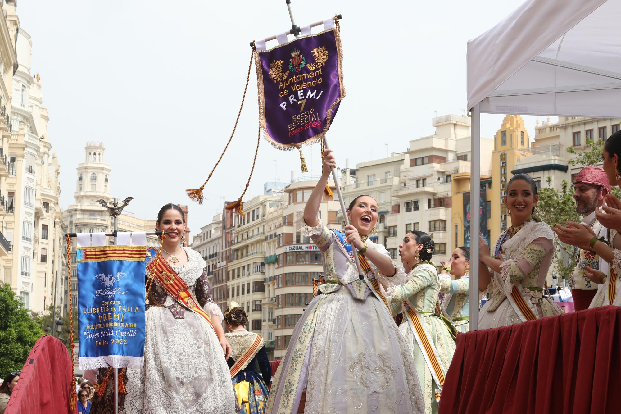 Entrega de los premios de Fallas 2022 a la Sección Especial