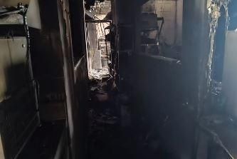 Las imágenes del interior de s'Espardell tras el incendio