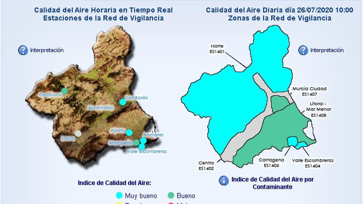 El Ayuntamiento da por finalizado el episodio de contaminación en Cartagena