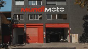 El punto de venta físico que Mundimoto tiene en Barcelona