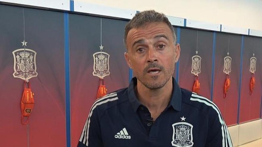 Luis Enrique: "No miro ni la edad, ni los números, ni el equipo para convocar"