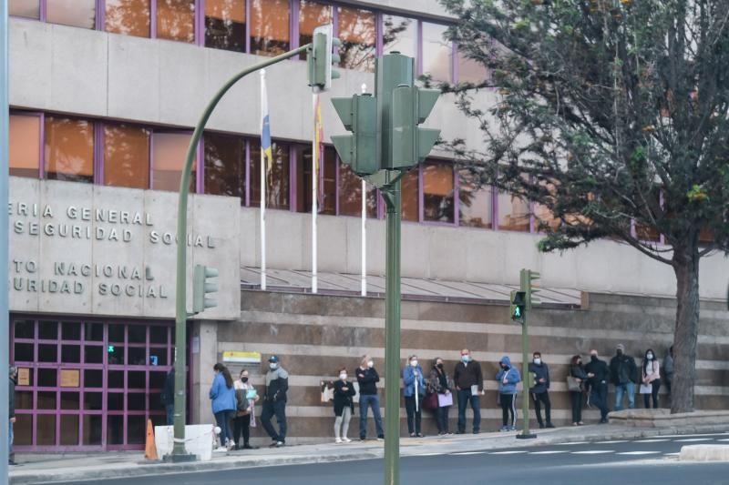 Colas en la Seguridad Social en Las Palmas de Gran Canaria