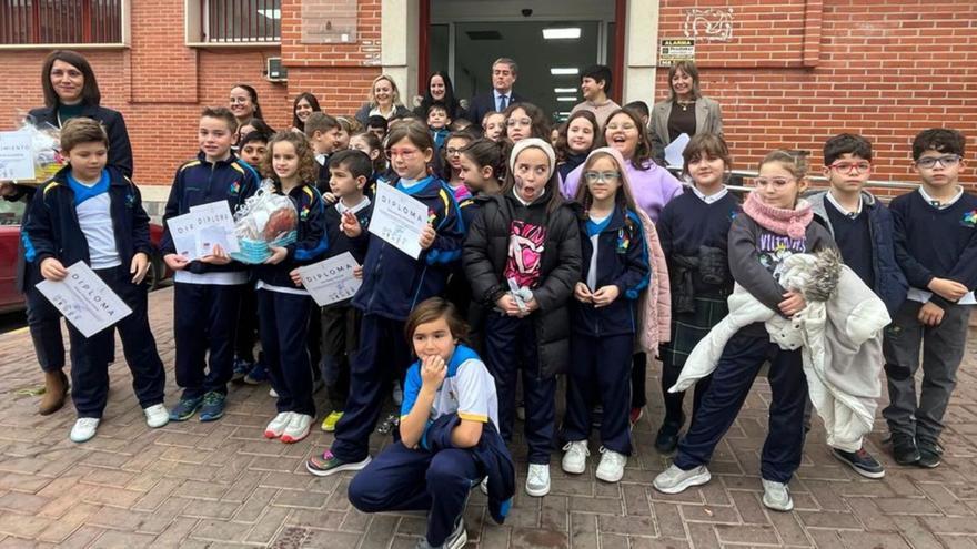 Los alumnos del Colegio San José de La Alberca triunfan en el concurso de dibujo infantil de las plazas de abastos