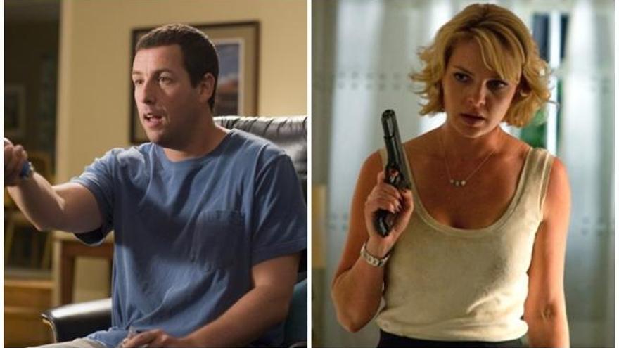 Adam Sandler y Katherine Heigl