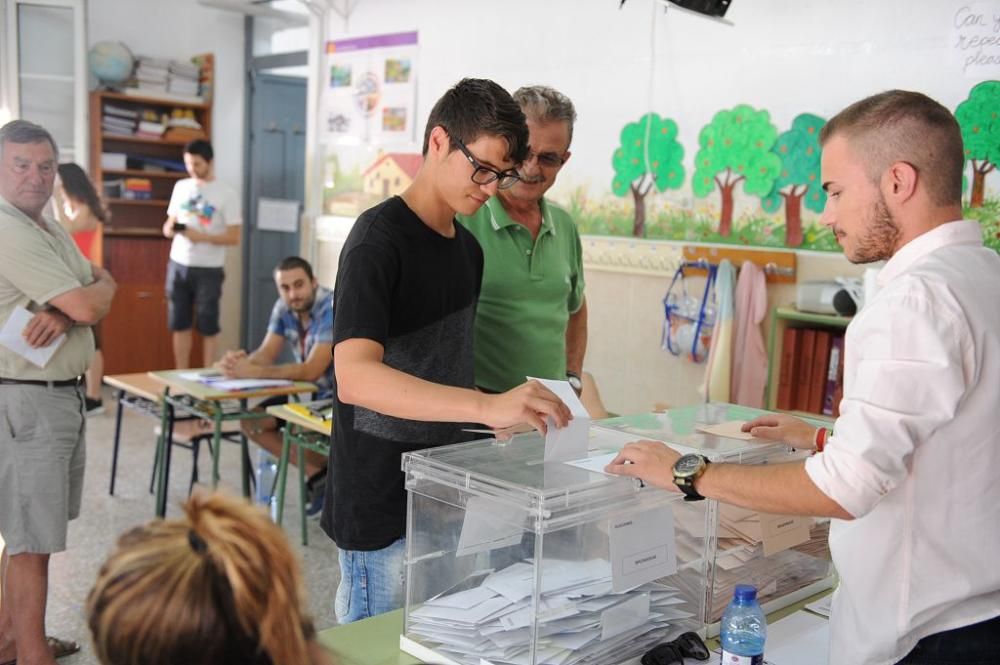 Ambiente en Lorca del 26J