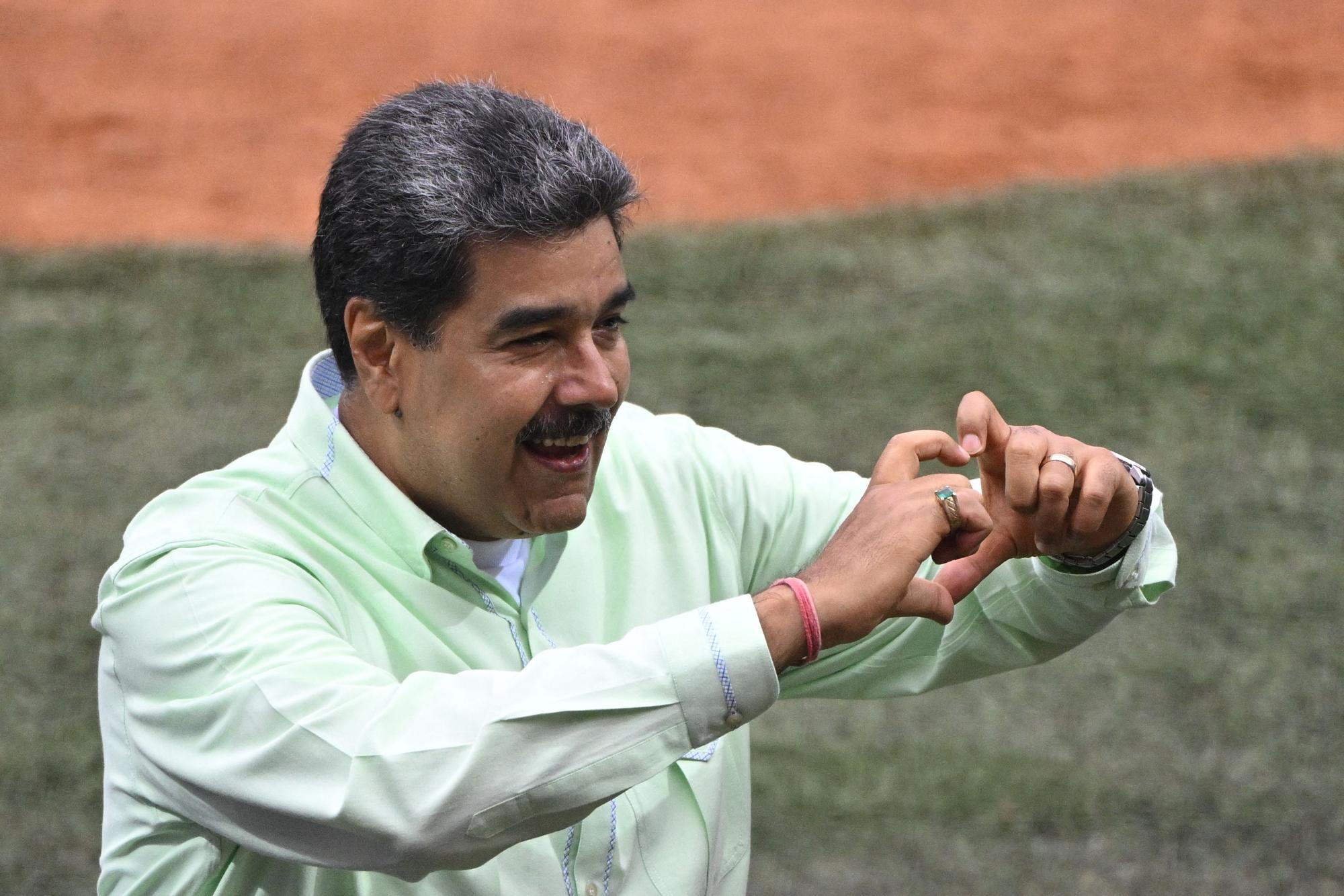 El presidente de Venezuela, Nicolás Maduro, el pasado 21 de abril.