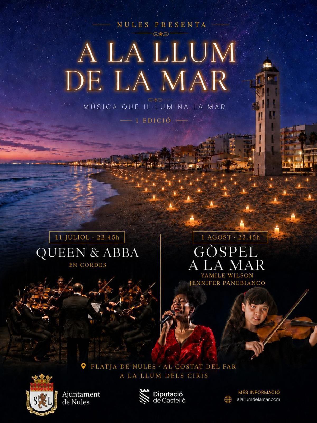 A la llum de la mar, Espectáculo en Nules