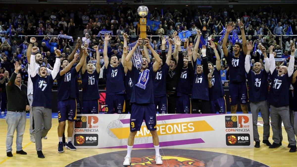 Oviedo Baloncesto ganó la Copa Princesa de Asturias en el año 2017