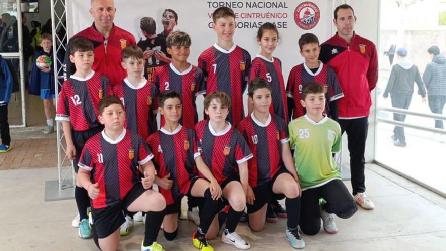 Los alevines del Lumpiaque, terceros en el torneo nacional