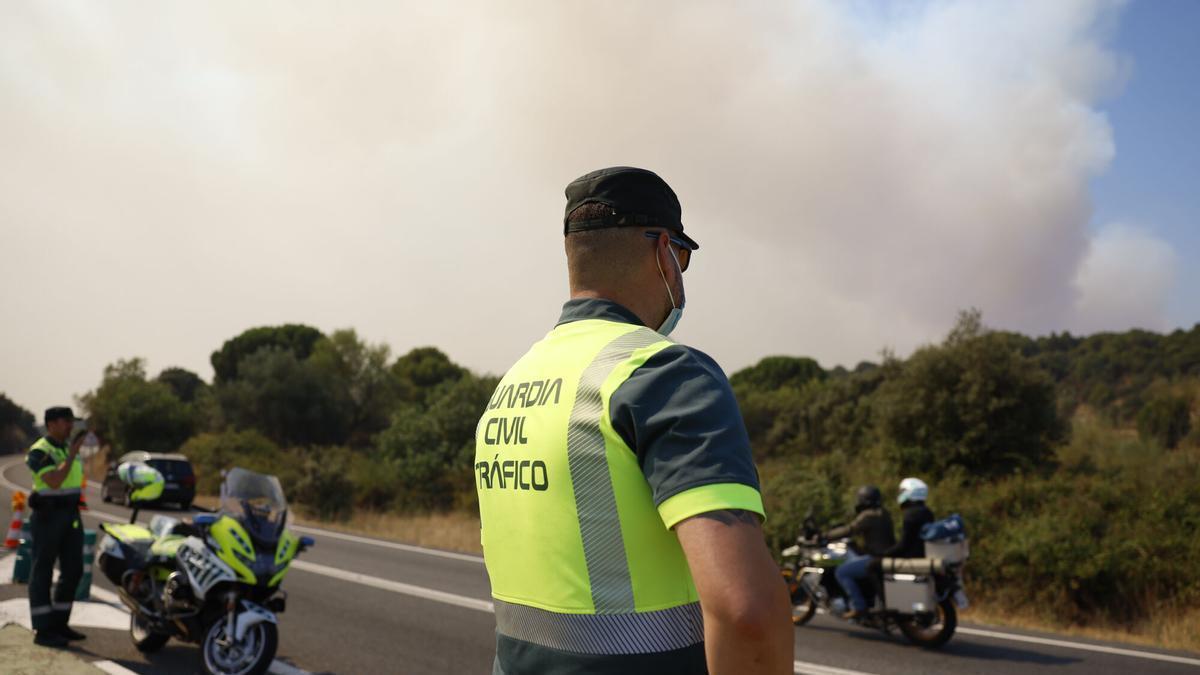 Efectivos de la Guardia Civil