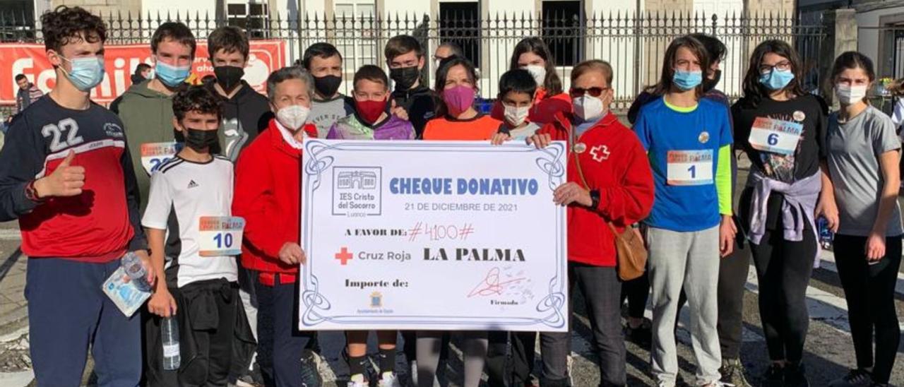 Luanco suda la camiseta por La Palma - La Nueva España