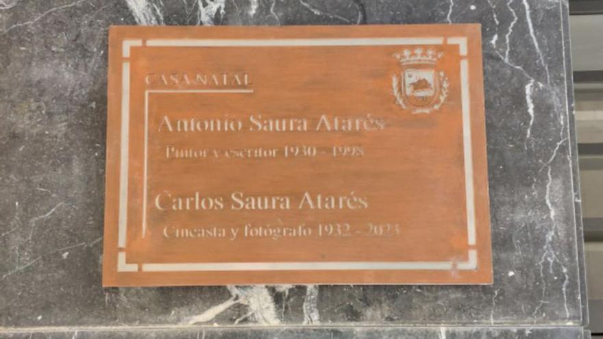 La ciudad de Huesca homenajea a su hijo cineasta Carlos Saura